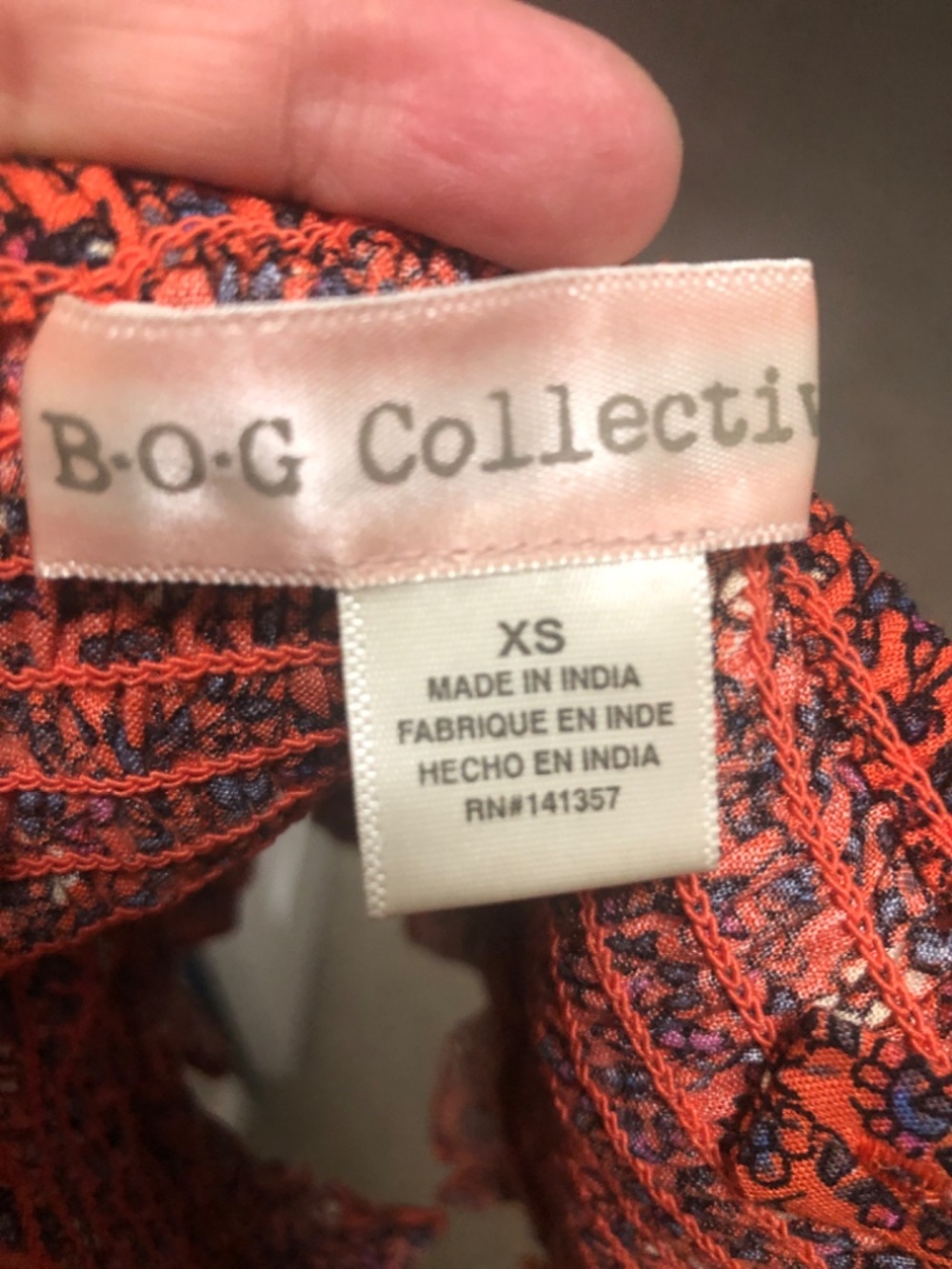 B.O.G Collective Size XS Sleeveless Top - Picture 4 of 4